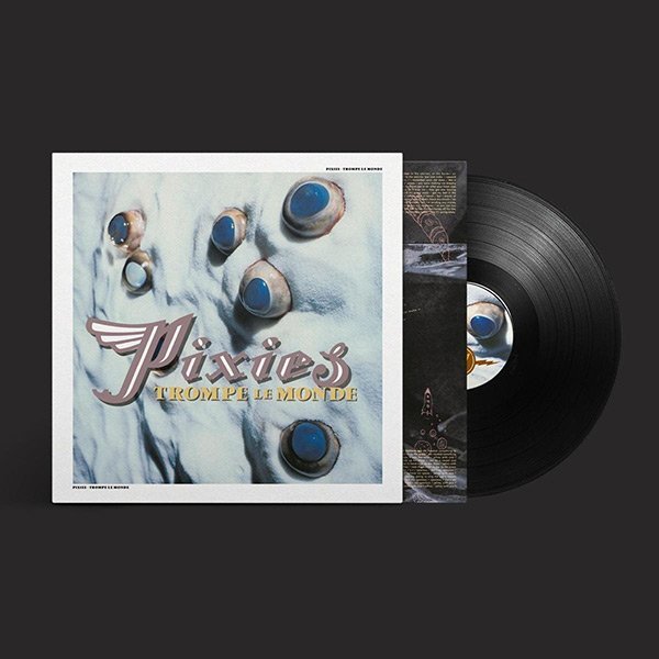 Capa do álbum de Pixies "Trompe Le Monde" em disco de vinil - Discovoador
